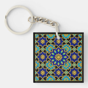 Porte-clés Histoire du style ottoman Design Bleu