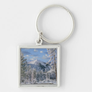 Porte-clés Hiver dans le parc national de Yellowstone, Wyomin