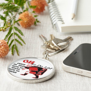 Porte-clés Ho Ho Ho ! Impression de la liste des tâches spéci