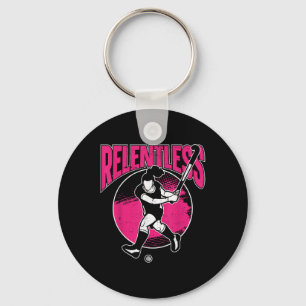Porte-clés Hockey sur gazon aquarelle implacable