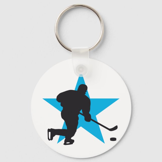 Porte-clés hockey sur glace (Recto)