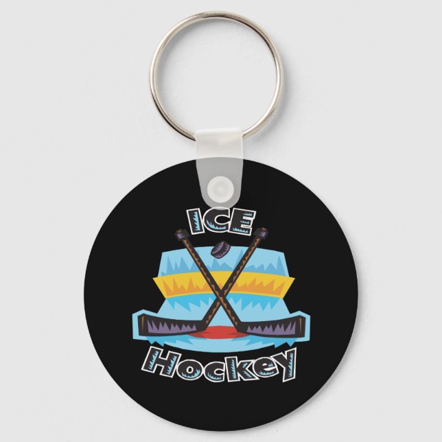 Porte-clés Hockey sur glace (Recto)