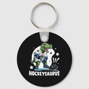 Porte-clés Hockeysaurus Drôle Dinosaure Hockey Enfants Hockey