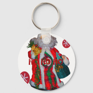 Porte-clés Hohoho Happy Père Noël Joyeux Noël Joyeux Joyeux F