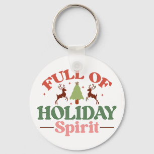 Porte-clés Holiday Spirit Retro Super Noël