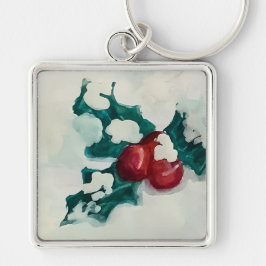 Porte-clés Holly dans la neige