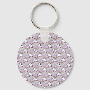 Porte-clés hologramme licorne émoji