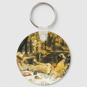 Porte-clés Holyday, le pique-nique de James Tissot, Art Victo