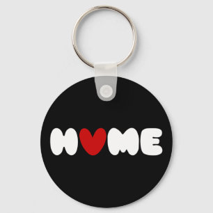 Porte-clés Home Is Where The Heart Is Keychain