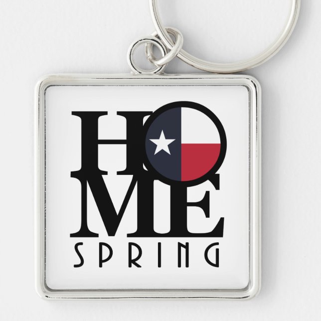 Porte-clés HOME Spring Texas (Devant)