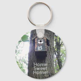 Porte-clés Home Sweet home - Nid -