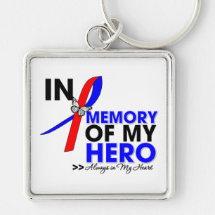 Porte-clés Hommage de fibrose pulmonaire dans la mémoire de