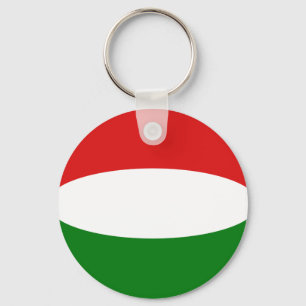 Porte-clés Hongrie Porte - clé du drapeau Fisheye