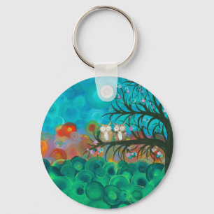 Porte-clés Hoolandia (c) 2013 - couples de hibou