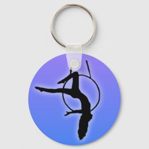 Porte-clés Hoop Lyra Danseuse Aérienne Pose sur Hoop