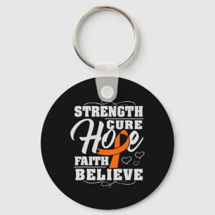 Porte-clés Hope Faith Croit Leucémie Cancer Sensibilisation R