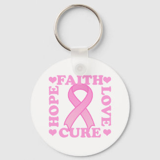 Porte-clés Hope Faith Love Cure Porte - clé
