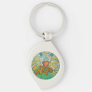 Porte-clés Hope Guardian Angel Word Porte - clés personnalisé