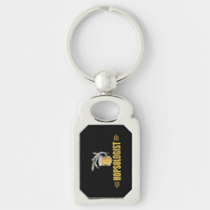 Porte-clés Hopsologue de bière drôle