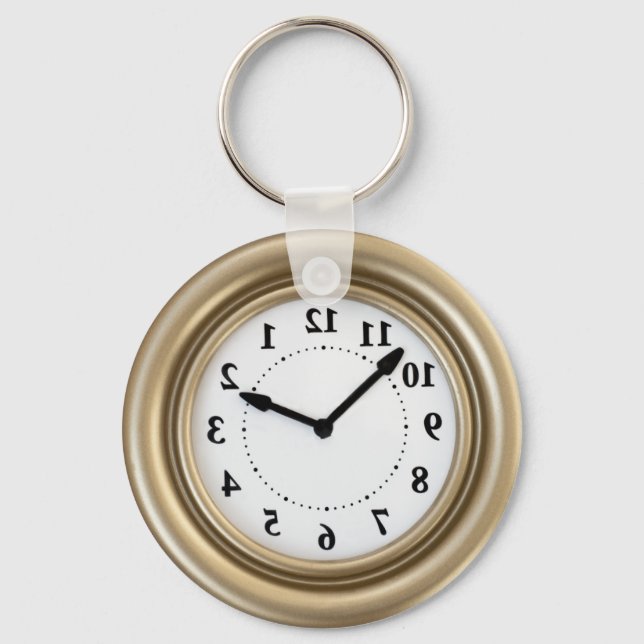 Porte-clés Horloge du lapin blanc (Recto)