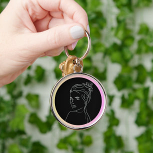 Porte-clés horloge murale 2025