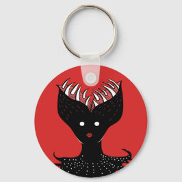 Porte-clés Horreur Art Déplaisant Demon Monster