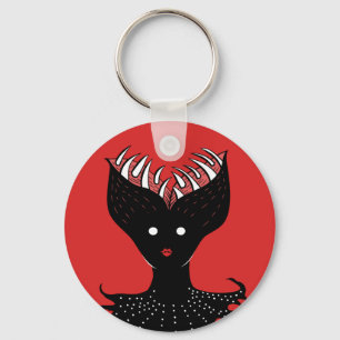 Porte-clés Horreur Art Déplaisant Demon Monster