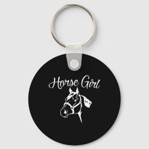 Porte-clés Horse Girl Equestrier Rider Dit Horseback Ridin