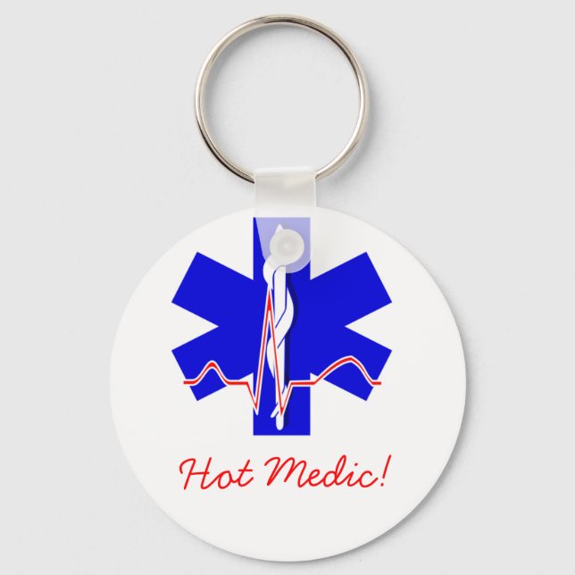 Porte-clés Hot Medic ! (Recto)