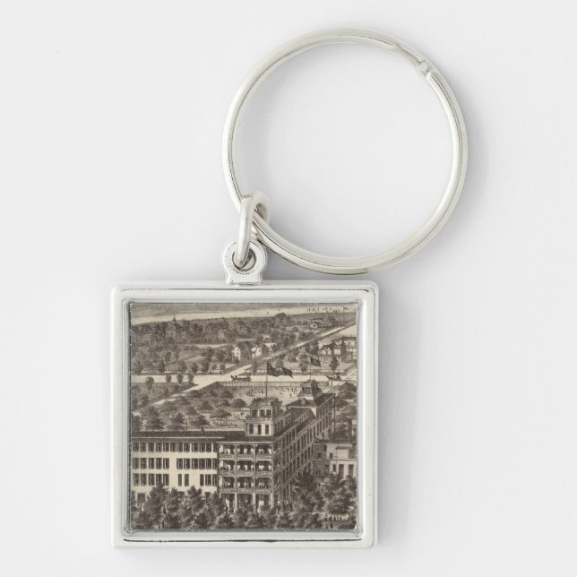 Porte-clés Hôtel aux États-Unis, Atlantic City, New York (Devant)