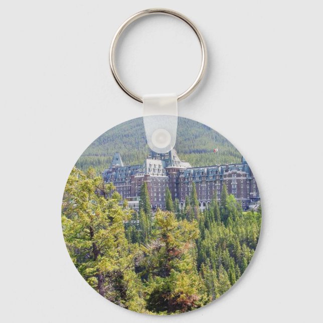 Porte-clés Hôtel Fairmont Banff Springs À Banff Canada (Recto)