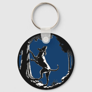 Porte-clés Hound Chien Porte - clé Chasse Chien Porte - clés 