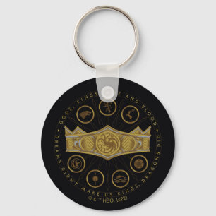 Porte-clés HOUSE OF THE DRAGON   Seven Kingdoms Crown Graphic