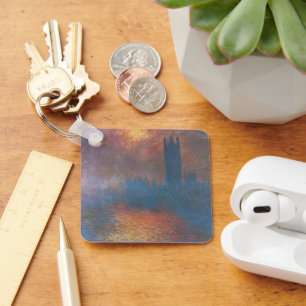 Porte-clés Houses of Parliament, Londres par Claude Monet