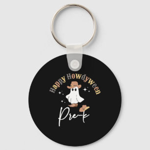Porte-clés Howdyween Pré-k Fantôme Occidental Enseignant Prés