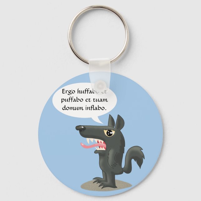 Porte-clés Huff et Puff (Recto)