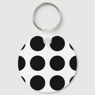 Porte-clés Huge Black Dots