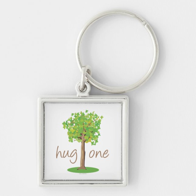 Porte-clés Hugger d'arbre (Devant)