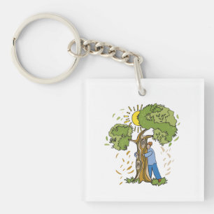 Porte-clés Hugger d'arbre