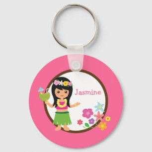 Porte-clés Hula Girl Luau Themed Party Favors
