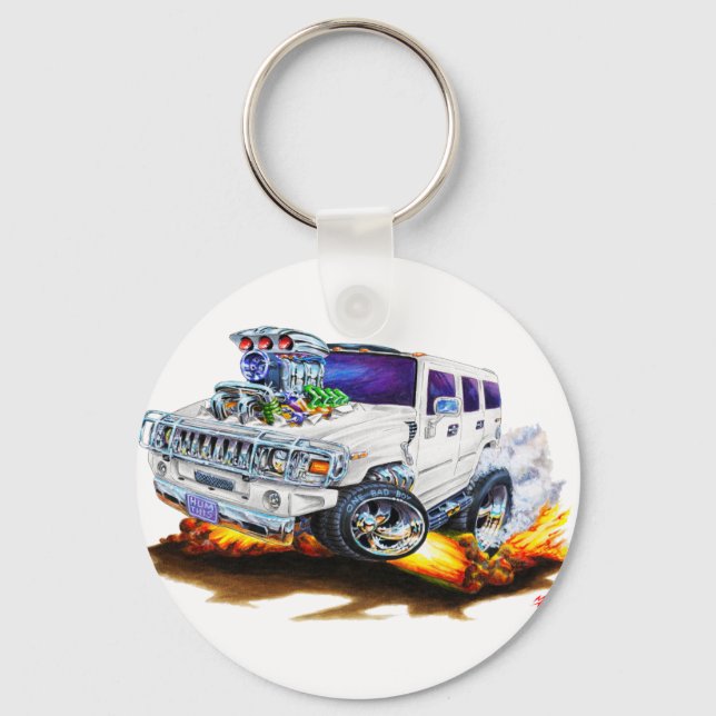 Porte-clés Hummer H2 WhiteTruck (Recto)