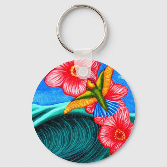 Porte-clés Hummingbird Ocean (Recto)