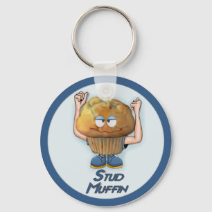 Porte-clés Humour bourré de muffin