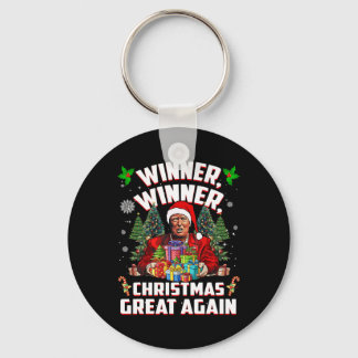 Porte-clés Humour Drôle Trump gagnant Noël Grand Ag