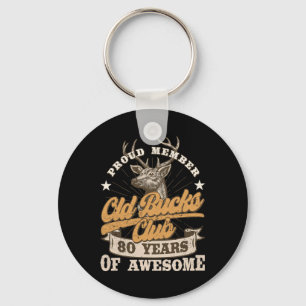 Porte-clés Hunter 80e Anniversaire Old Bucks Club 80 Ans De A
