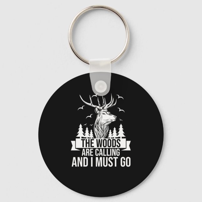 Porte-clés Hunting Season Forrest Wildlife Hunter (Recto)