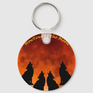 Porte-clés Hurlement à la Lune