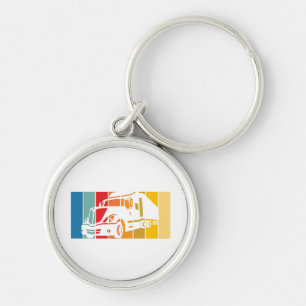 Porte-clés Husband Papa Trucker Legend Funny Truck