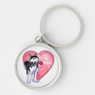 Porte-clés Husky Valentine's Day