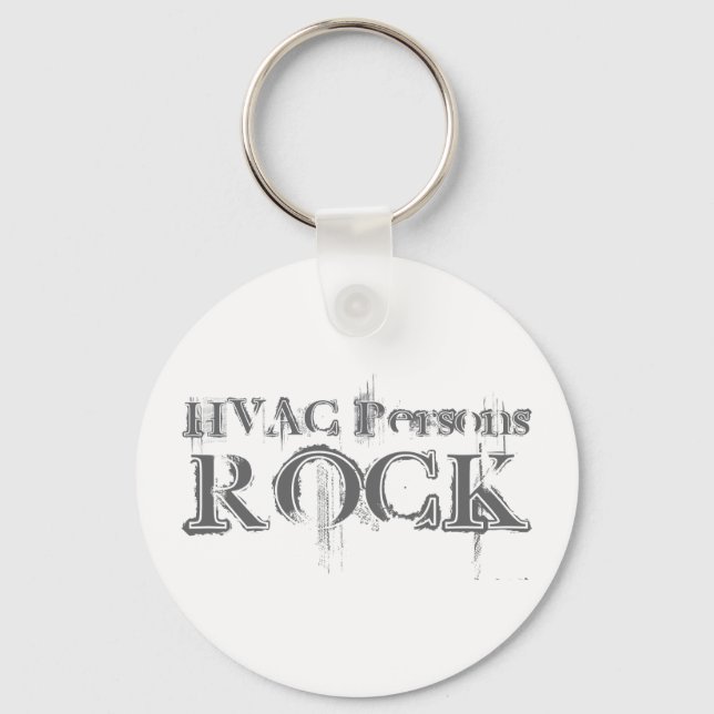 Porte-clés HVAC Personnes Rock (Recto)